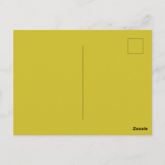 Cubana Verde Amarillo Postkarte (Rückseite)