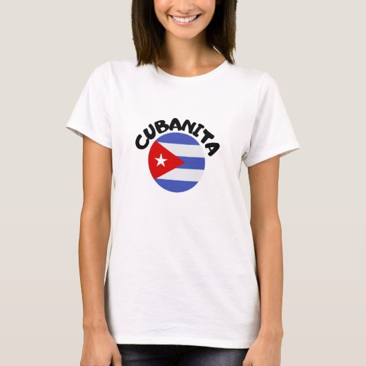 Cubanita Cuban Girl T-Shirt (Vorderseite)