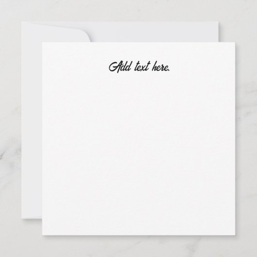 Cubanita kubanische Girl Flag Niedlich Flat Card (Rückseite)