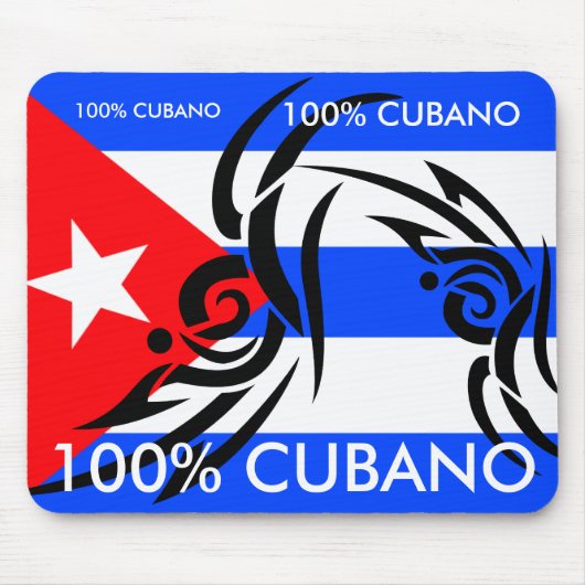 Cubano 100% Mousepad (Vorne)