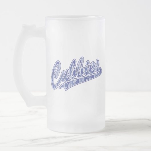 Cubbie-CAMOUFLAGE-Final Mattglas Bierglas (Links)