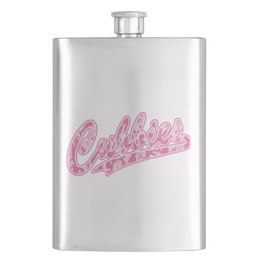 Cubbie-CAMOUFLAGE-PINK-Final Flachmann (Vorderseite)
