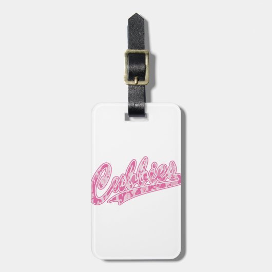 Cubbie-CAMOUFLAGE-PINK-Final Gepäckanhänger (Vorderseite vertikal)