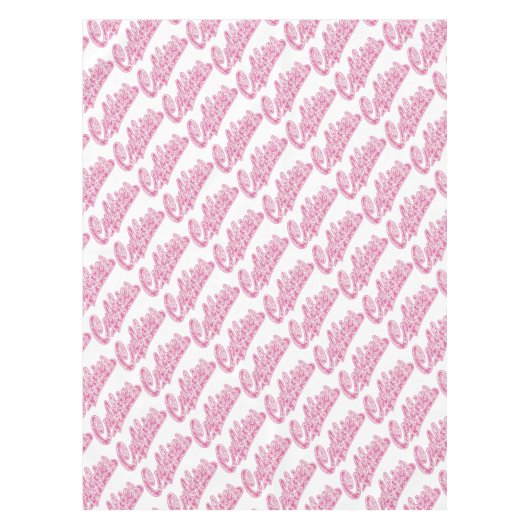 Cubbie-CAMOUFLAGE-PINK-Final Tischdecke (Vorderseite)