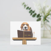 Cubby Der Prediger Postkarte (Stehend Vorderseite)