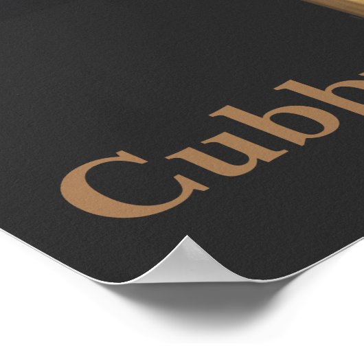 Cubby Preacher Poster (Ecke)