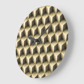 Cube Art 1 Clock Große Wanduhr (Winkel)