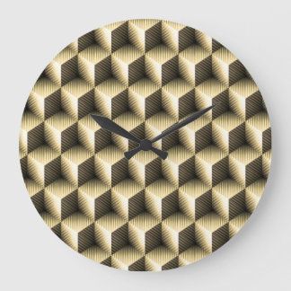 Cube Art 1 Clock Große Wanduhr