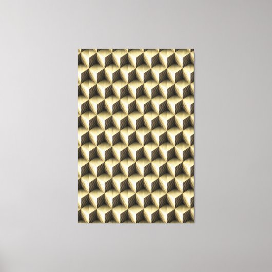 Cube Art 1 Wrapped Canvas Leinwanddruck (Vorderseite)