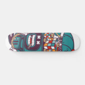 Cube Bot Skateboard (Horizontal)