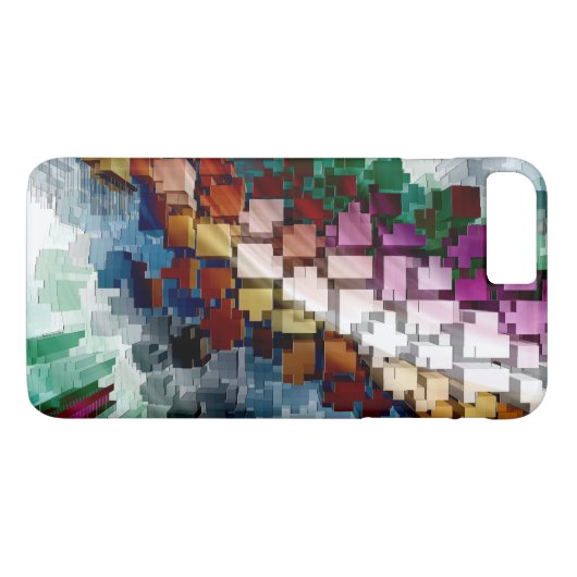 Cube Centric Case-Mate iPhone Hülle (Rückseite (Horizontal))