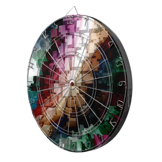 Cube Centric Dark Wind Dartscheibe (Vorderseite rechts)