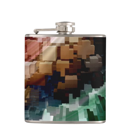 Cube Centric Dark Wind Flachmann (Vorderseite)