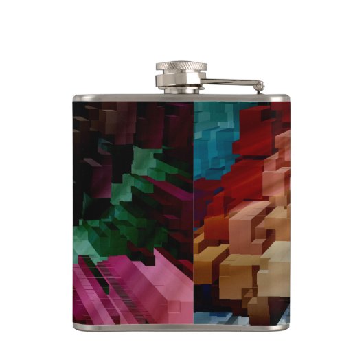 Cube Centric Dark Wind Flachmann (Rückseite)