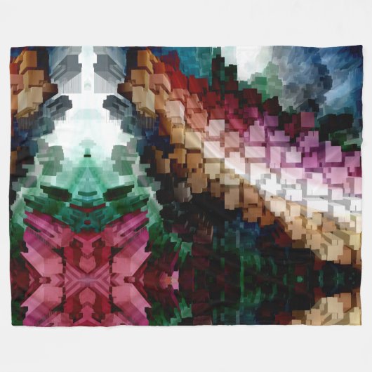Cube Centric Dark Wind Fleecedecke (Vorderseite (Horizontal))