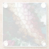 Cube Centric Dark Wind Glasuntersetzer (Rückseite)