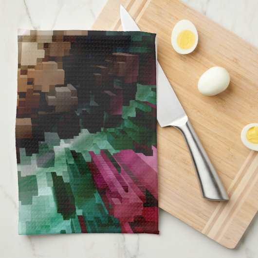 Cube Centric Dark Wind Handtuch (Viertel Falte)