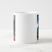 Cube Centric Dark Wind Jumbo-Tasse (Vorderseite)