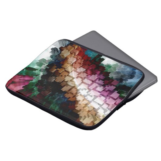 Cube Centric Dark Wind Laptopschutzhülle (Vorne Oben)