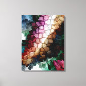 Cube Centric Dark Wind Leinwanddruck (Vorderseite)