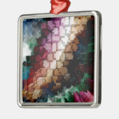 Cube Centric Dark Wind Ornament Aus Metall (Links)