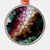 Cube Centric Dark Wind Ornament Aus Metall (Vorne)