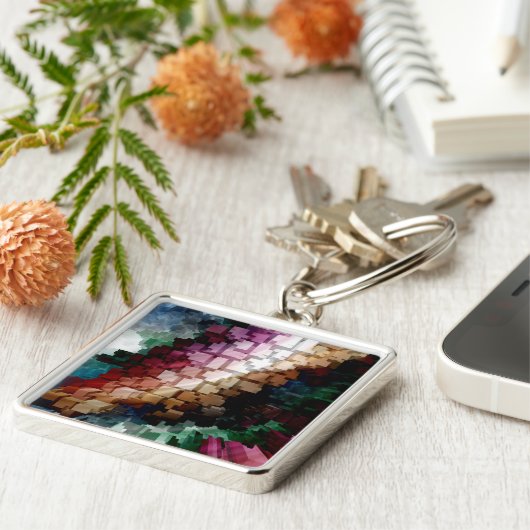 Cube Centric Dark Wind Schlüsselanhänger (Seite)