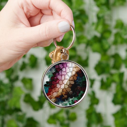 Cube Centric Dark Wind Schlüsselanhänger (Hand)