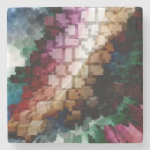 Cube Centric Dark Wind Steinuntersetzer (Vorderseite)