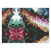 Cube Centric Dark Wind Tischdecke (Vorderseite (Horizontal))