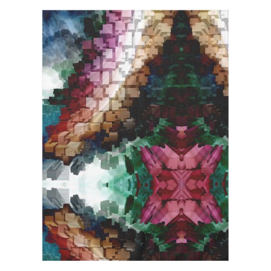 Cube Centric Dark Wind Tischdecke (Vorderseite)