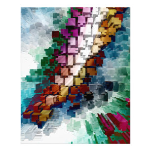 Cube Centric Fotodruck