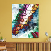 Cube Centric Leinwanddruck (Insitu (Wohnzimmer))