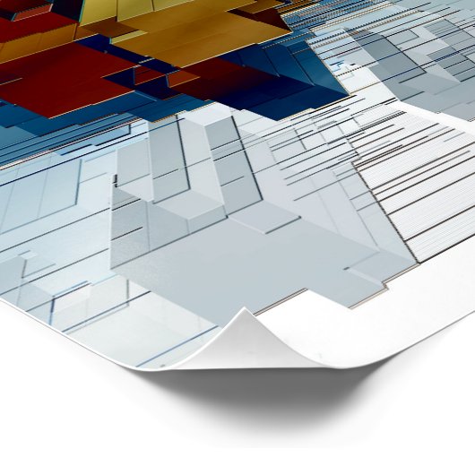 Cube Centric Poster (Ecke)