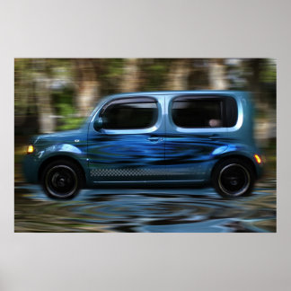 Cube in Motion Poster