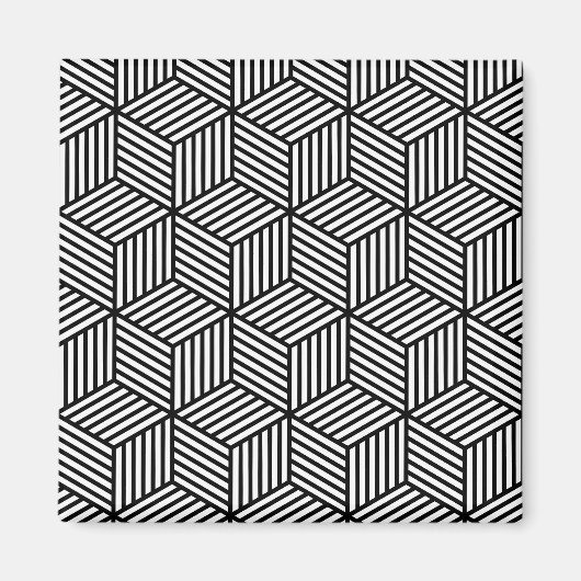 Cube Lines Magnet (Vorne)