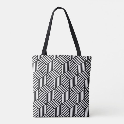Cube Lines Tasche (Rückseite)