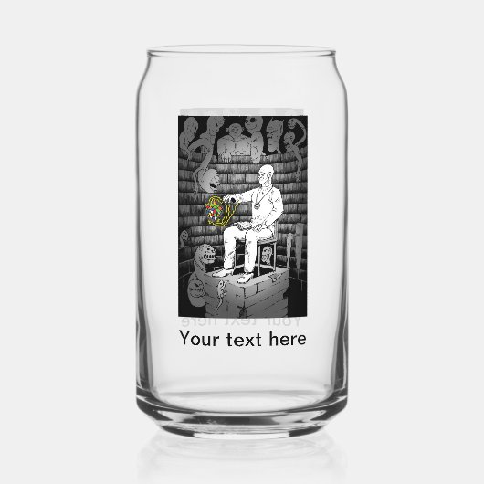 Cube Magie mit Monstern Dosenglas (Rückseite)