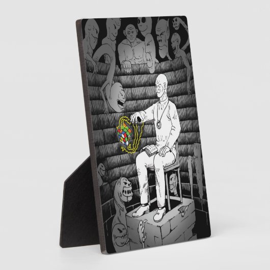 Cube Magie mit Monstern Fotoplatte (Seite)