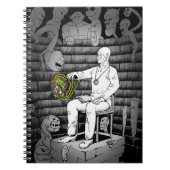 Cube Magie mit Monstern Notizblock (Vorderseite)