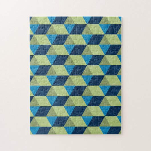 Cube or hexagon puzzle (Vertikal)