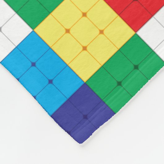 Cube Puzzle Game Fleecedecke (Ecke)