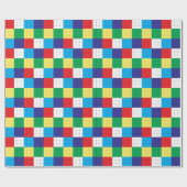 Cube Puzzle Game Geschenkpapier (Flach)