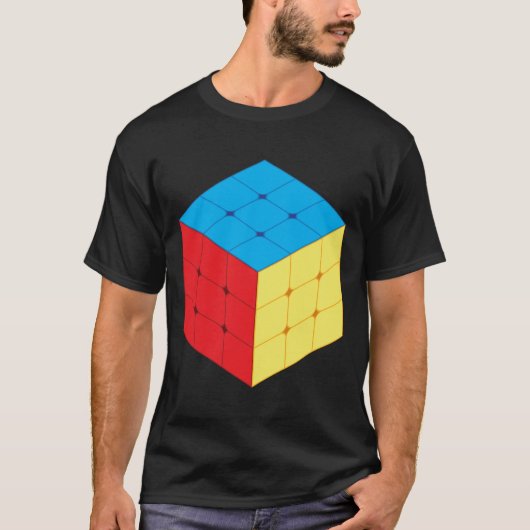 Cube Puzzle Game T-Shirt (Vorderseite)
