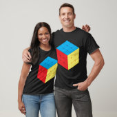 Cube Puzzle Game T-Shirt (Unisex)