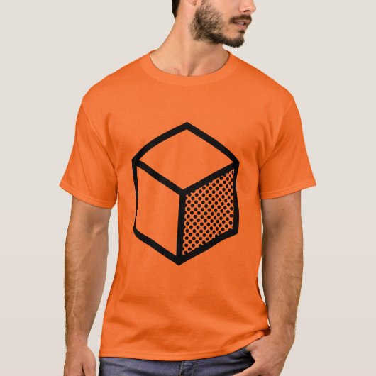 Cube - Schwarz im Licht T-Shirt (Vorderseite)