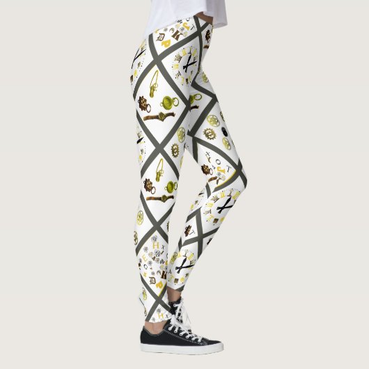 Cubed Images Leggings (Rechts)