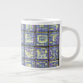 CUBES AND MORE CUBES Jumbo-Tasse (Rechts)