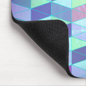 Cubes in dreieckiges geometrisches Muster Mousepad (Ecke)