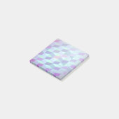 Cubes in dreieckiges geometrisches Muster Post-it Klebezettel (angewinkelt)